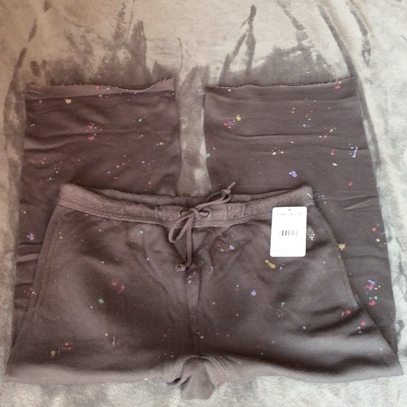NWT Free People Paint Splatter Sideline Pants - Picture 7 of 7